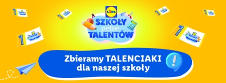Talenciaki - zbiórka wolontariuszy z kl. 7b
