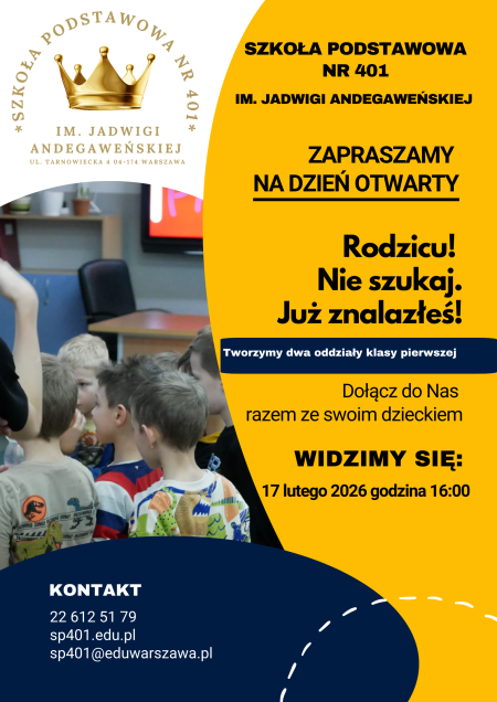 Zaproszenie na Dzień Otwarty