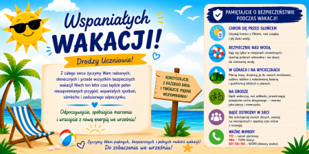Wakacyjne życzenia