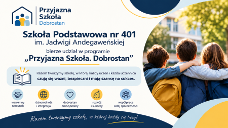 Nasza szkoła bierze udział w programie ''Przyjazna szkoła.Dobrostan''